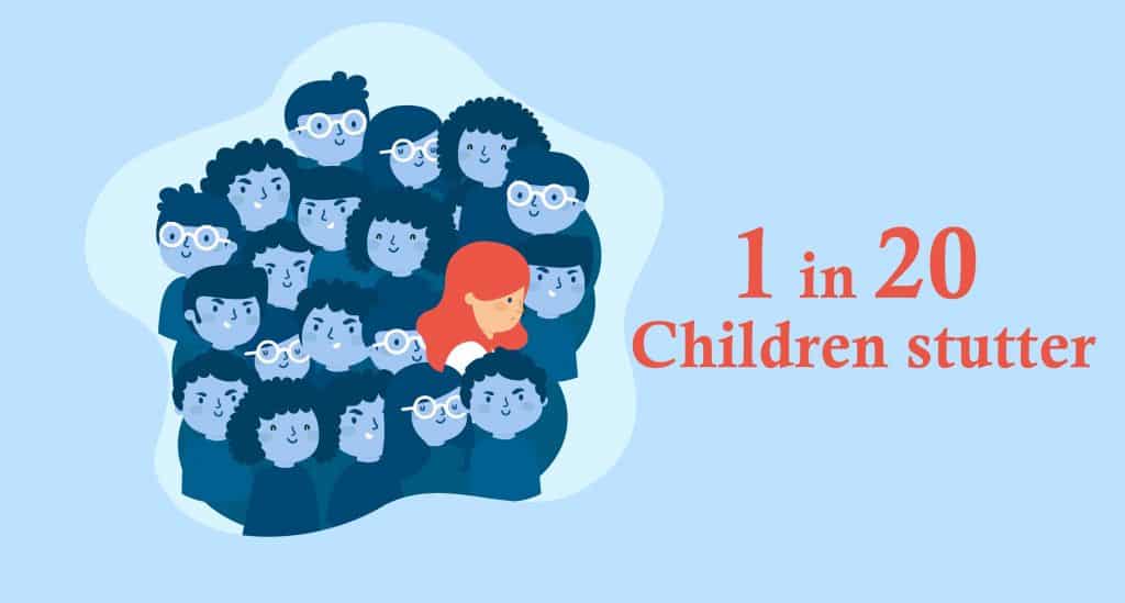 Stammering - 1 in 20 children stutter